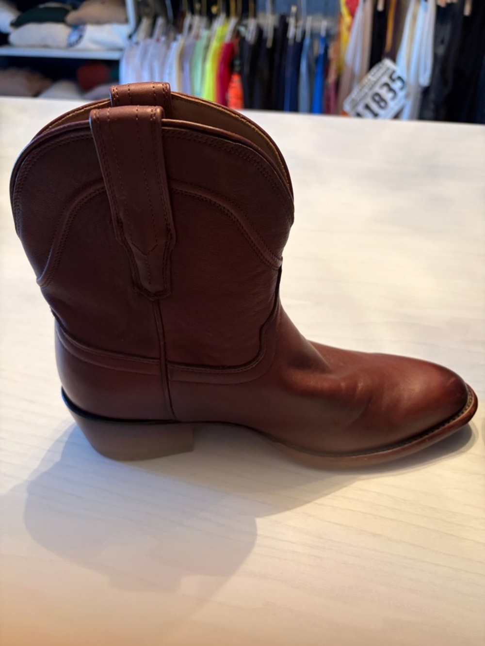 Tecovas Rich Chestnut Leather “Penny” Boots - Picture 4 of 16